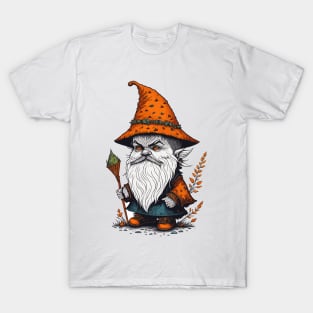 Gnome Celebrating Halloween T-Shirt